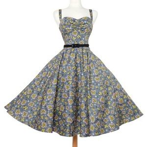 Mary Blair pin up couture dress